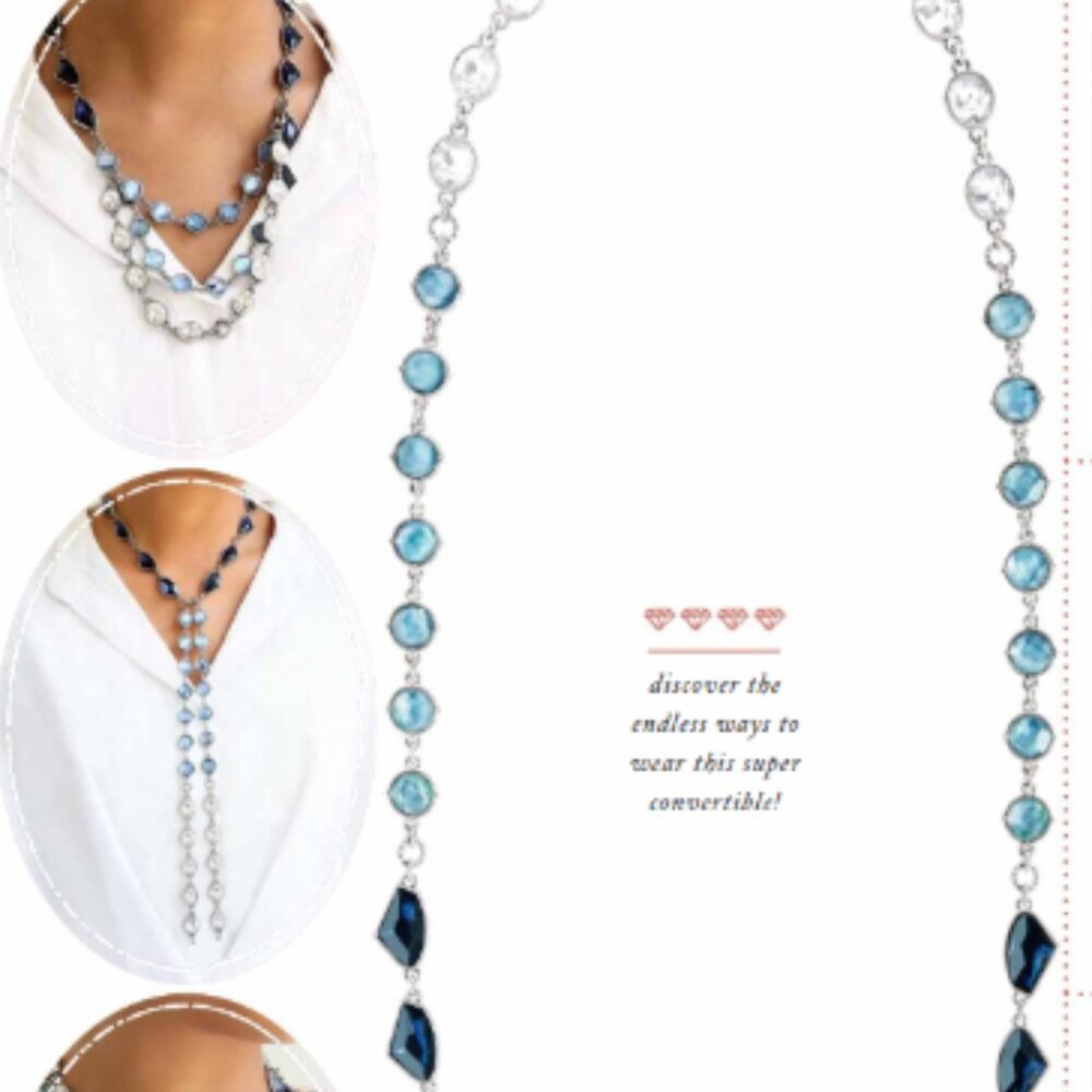NEW Chloe + Isabel Rue Royale Convertible Long Necklace